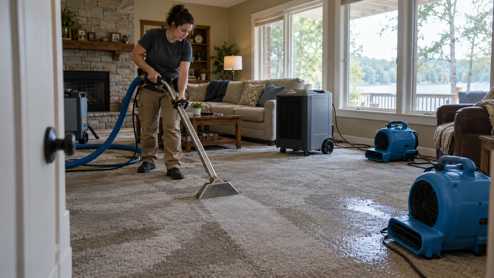 Water Extraction & Structural Drying in Stockton, CA
